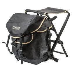 FLADEN Rucksackstuhl Schwarz Gold Authentic