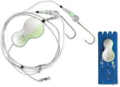 Zebco Flatty Teaser Inline Rig - Buttlöffel-Vorfach