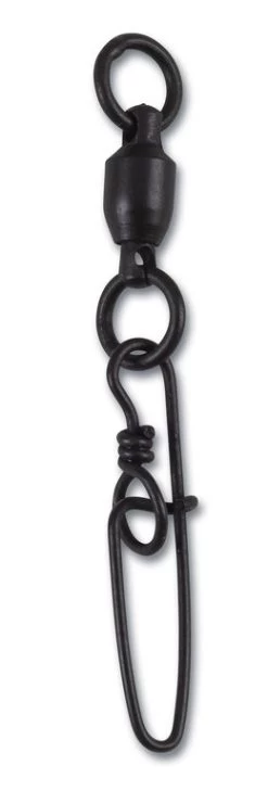 AQUANTIC Edelstahl Kugellager-Wirbel Schwarz