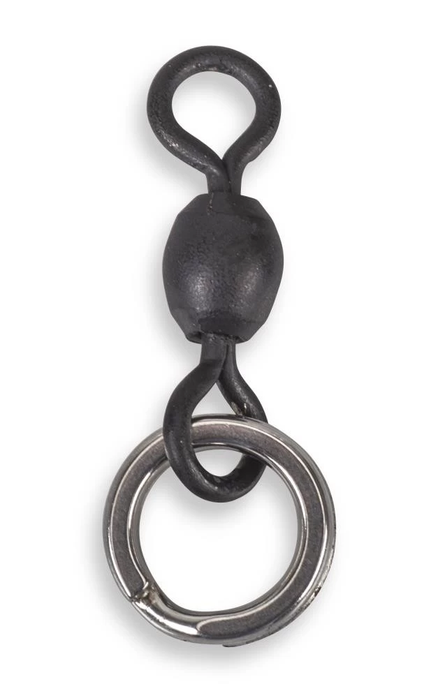 Aquantic Power Splitring Swivel - Wirbel Mit Sprengring 4 Aquantic Power Splitring Swivel - Wirbel Mit Sprengring – Bild 2