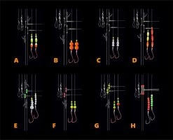 DEGA Brandungssystem Mit Leiter -Angelausrüstung DEGA Brandungsvorfaecher mit Leitern mit Farbcode 771151 1280x1280