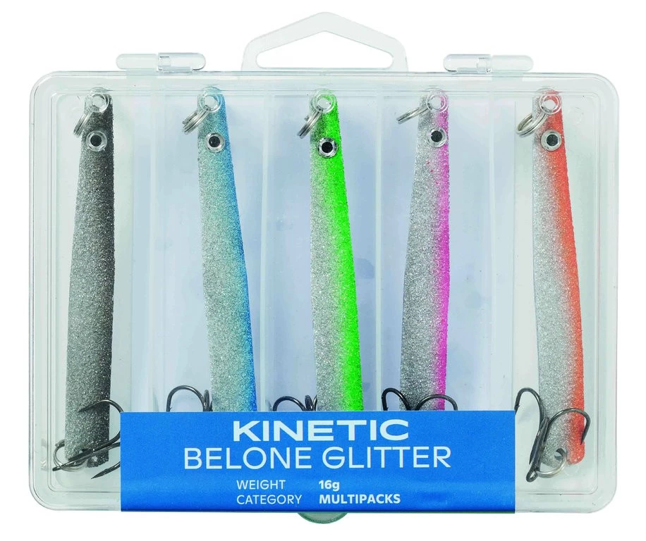 Kinetic Belone Glitter - Blinker-Set - 5 Stück 5 Kinetic Belone Glitter - Blinker-Set - 5 Stück – Bild 3