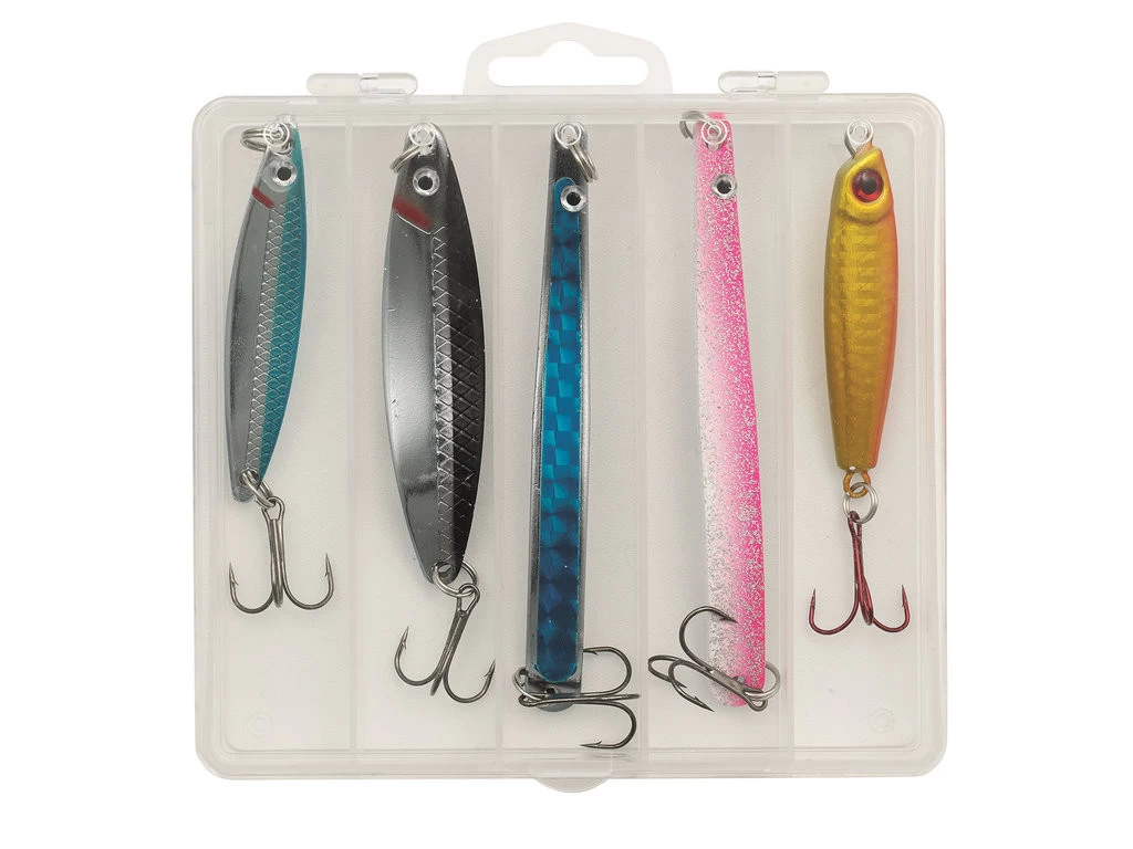 Kinetic Coastliner Mix - Mefo-Blinker-Pilker-Set 5 Stück 3 Kinetic Coastliner Mix - Mefo-Blinker-Pilker-Set 5 Stück