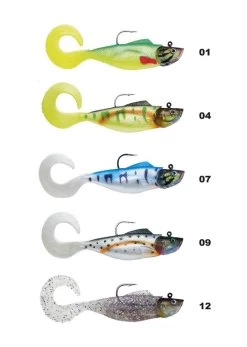 FLADEN Gummifisch Mit Schwanz 140mm, 45g -Angelausrüstung FLADEN Gummifisch mit Schwanz Galeriebild mit FarbcodeSOPpTkNyfTgeQ 1280x1280