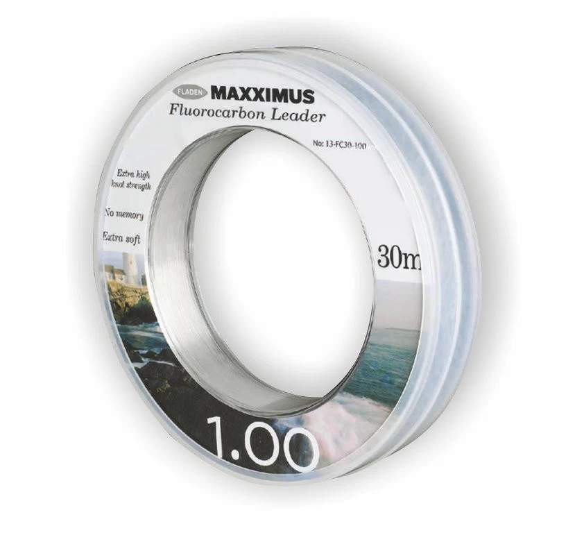 FLADEN Maxximus Fluorocarbon Vorfachschnur 2 FLADEN Maxximus Fluorocarbon Vorfachschnur