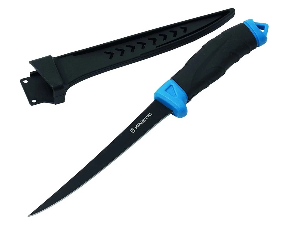 Kinetic Fishing Fillet Knife 6" Black/Blue - Filetiermesser 3 Kinetic Fishing Fillet Knife 6" Black/Blue - Filetiermesser