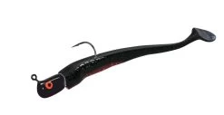 Hogy Paddle Shaker Tail 23cm Mit VMC Jig Head Halloween