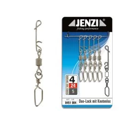 Jenzi NO KNOT-Verbinder Mit Duo-Lock Karabiner-Wirbel 10 Jenzi NO KNOT-Verbinder Mit Duo-Lock Karabiner-Wirbel -Angelausrüstung Jenzi Duo Lock mit Knotenlosverbinder 8451004coum6BTt2iCpH 1280x1280