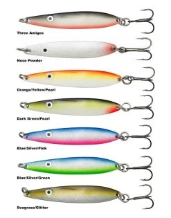 Kinetic FAX Spoon - Meerforellenblinker -Angelausrüstung Kinetic FAX Spoon mit Farbcode 1280x1280