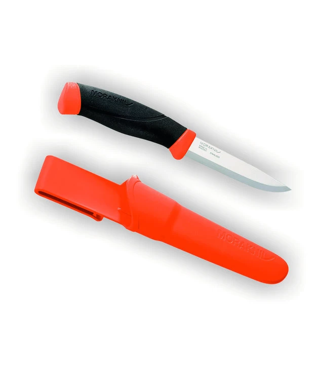 MORAKNIV Messer Companion - Schwarz-Orange 3 MORAKNIV Messer Companion - Schwarz-Orange
