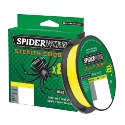 SPIDERWIRE Stealth Smooth 8 New 2020 -Angelausrüstung Spiderwire Smooth 8 2020 YellowGWWrK4pmEPcUS 1280x1280
