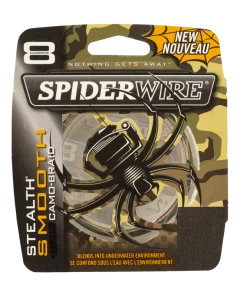 SPIDERWIRE Stealth Smooth 8 Camo - 8-fach Geflochtene Schnur -Angelausrüstung StealthSmooth8 Camo 4409D7kZ1wfo5BDED 1280x1280
