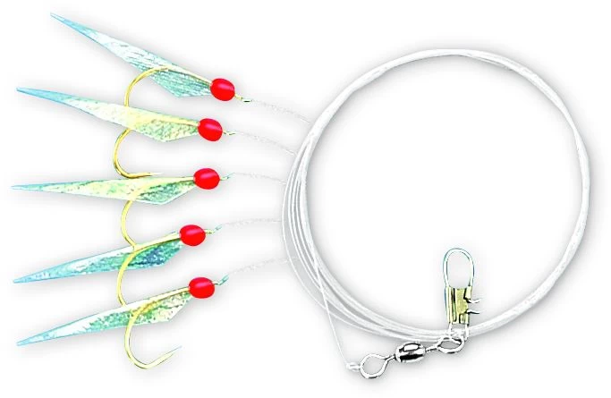 Zebco Heringsvorfach Mit Echter Fischhaut 2 Oder 5 Haken 3 Zebco Heringsvorfach Mit Echter Fischhaut 2 Oder 5 Haken