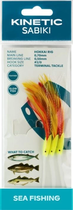 Kinetic Sabiki Hokkai Rig 2/0 - Vorfach -Angelausrüstung f116 010 x1 1280x1280