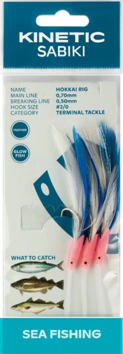 Kinetic Sabiki Hokkai Rig 2/0 - Vorfach -Angelausrüstung f116 012 x1 1280x1280